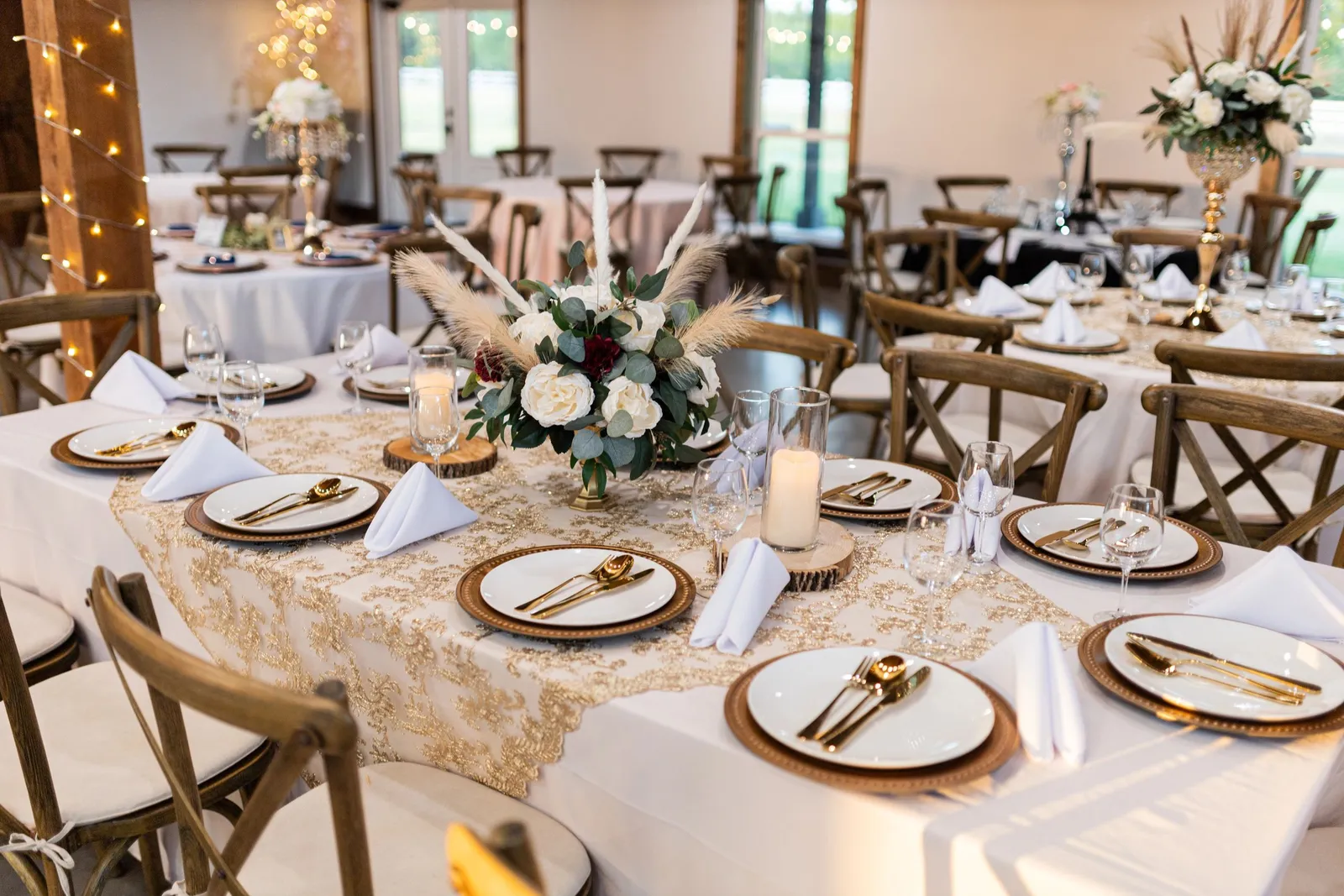 Day-of wedding coordination at the Primrose Hill venue in Van Alstyne